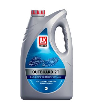 Моторное масло Лукойл Outboard 2T, 4л