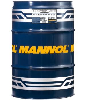Компрессорное масло MANNOL 2902 Compressor Oil ISO 100, 208л