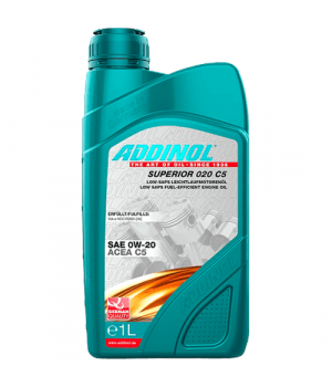 Моторное масло ADDINOL Superior 020 C5 0W-20, 1л