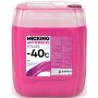 Антифриз готовый MICKING ANTIFREEZE ULTRA COOL OAT Technology G12+ -40C (pink), 20кг