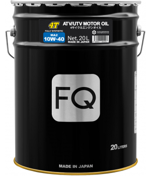 Моторное масло FQ 10W-40 4T ATV/UTV MA2/SP FULLY SYNTHETIC, 20л