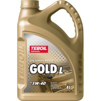 Моторное масло TEBOIL Gold L 5W-40, 4л