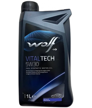Моторное масло WOLF VITALTECH 5W-30, 1л