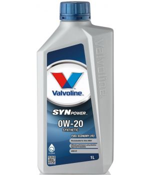 Моторное масло Valvoline SynPower FE 0W-20, 1л
