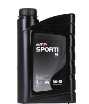Моторное масло ELF Sporti 9 5W-40, 1л