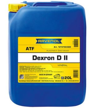 Трансмиссионное масло RAVENOL ATF Dexron DII, 20л