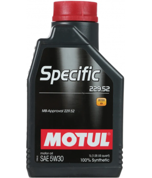 Моторное масло MOTUL Specific 229.52 5W-30, 1л