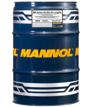 Гидравлическое масло MANNOL 2202 Hydro HV ISO 46, 60л