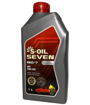 Моторное масло S-OIL SEVEN RED #7 SP 5W-30, 1л