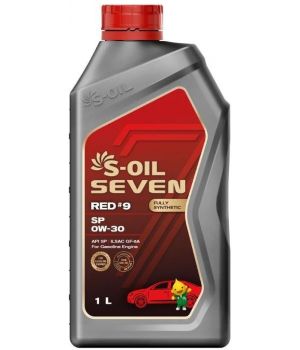 Моторное масло S-OIL SEVEN RED #9 SP 0W-30, 1л
