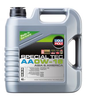 Моторное масло LIQUI MOLY НС Special Tec AA 0W-16, 4л