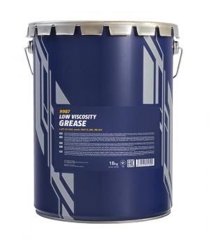 Смазка противозадирная MANNOL 9987 Li-EP 00/000 Low Viscosity Grease, 18кг