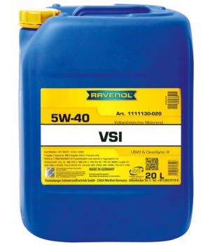 Моторное масло RAVENOL VSI 5W-40, 20л