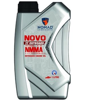 Моторное масло NOMAD Novo 2T Outboard NMMA, 1л