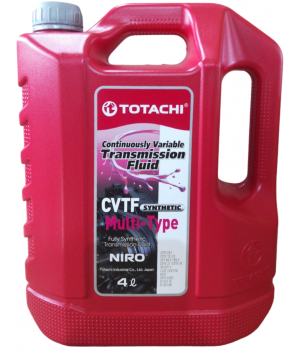 Трансмиссионное масло TOTACHI NIRO CVT FLUID MULTI-TYPE, 4л