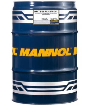Моторное масло MANNOL 7125 TS-25 FA-4 5W-30, 208л