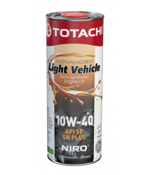 Моторное масло TOTACHI NIRO LV Semi-Synthetic 10W-40, 1л