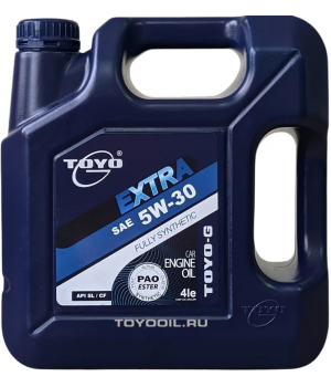 Моторное масло TOYO-G Extra 5W-30, SL/CF, 4л