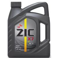 Моторное масло ZIC X7 LS 5W-30, 6л