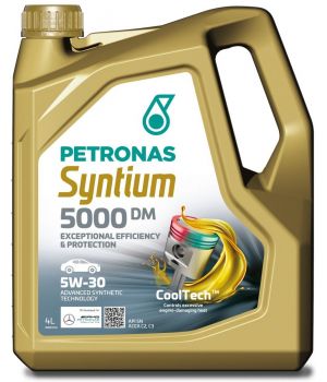 Моторное масло Petronas Syntium 5000 DM 5W-30, 4л