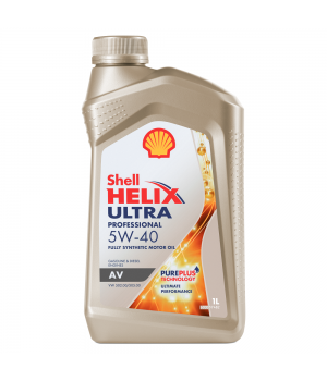 Моторное масло Shell Helix Ultra Professional AV 5W-40, 1л