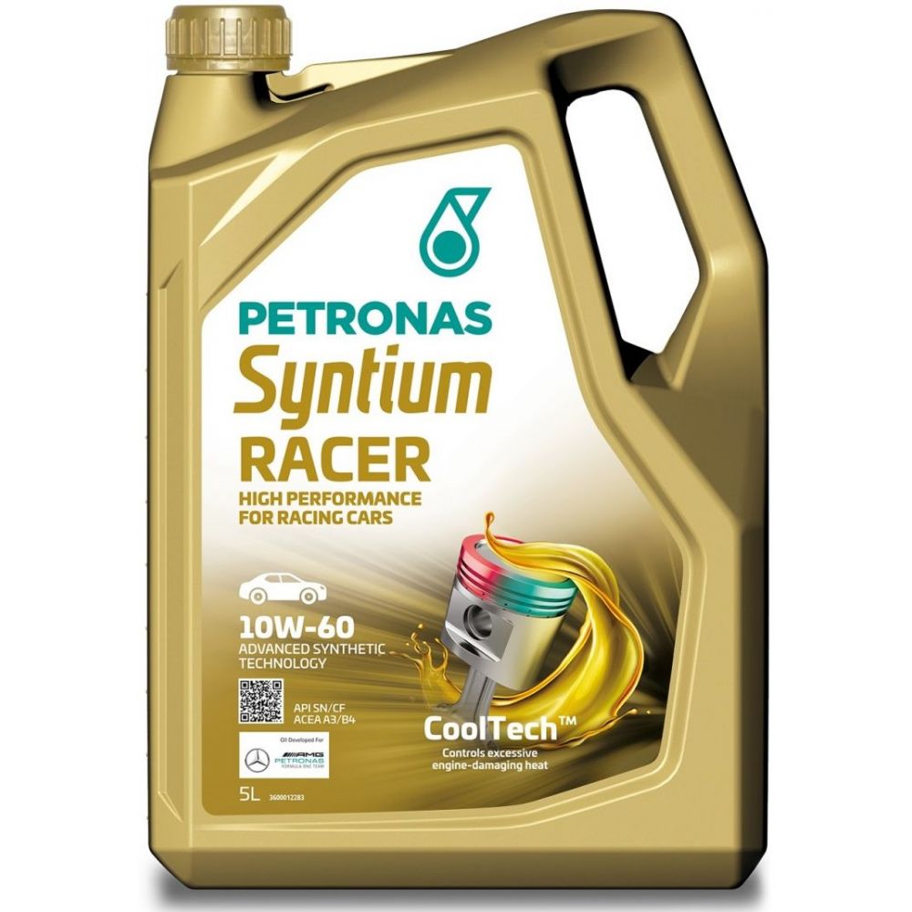 Моторное масло Petronas Syntium Racer 10W-60, 5л