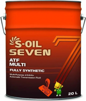 Трансмиссионное масло S-OIL SEVEN ATF MULTI​​​​​​​, 20л