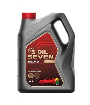 Моторное масло S-OIL SEVEN RED #9 SN PLUS 5W-30, 4л