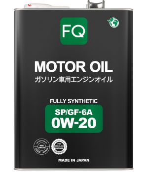 Моторное масло FQ FULLY SYNTHETIC SP/GF-6A 0W-20, 4л