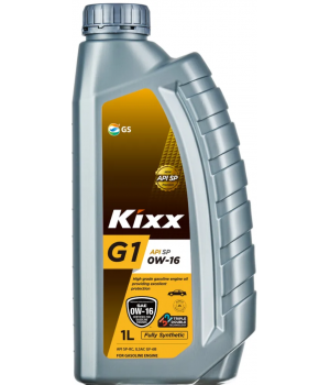 Моторное масло Kixx G1 SP 0W-16, 1л