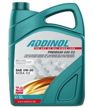 Моторное масло ADDINOL Premium 030 C2 0W-30, 5л