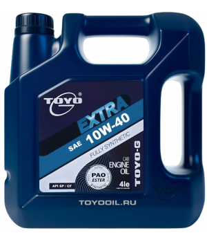 Моторное масло TOYO-G Extra 10W-40, SP/CF, 4л