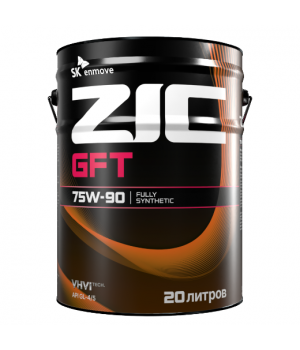 Трансмиссионное масло ZIC GFT 75W-90, 20л