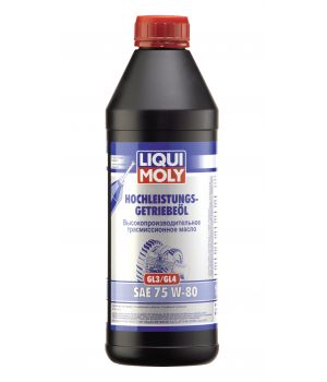 Трансмиссионное масло LIQUI MOLY НС Hochleistungs-Getriebeoil 75W-80, 1л