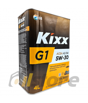 Моторное масло Kixx G1 A3/B4 5W-30, 4л