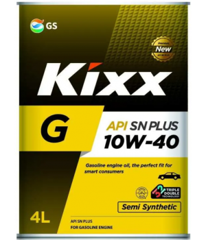 Моторное масло Kixx G SN Plus 10W-40, 4л