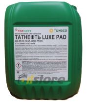 Моторное масло Татнефть LUXE PAO 5W-40, 10л