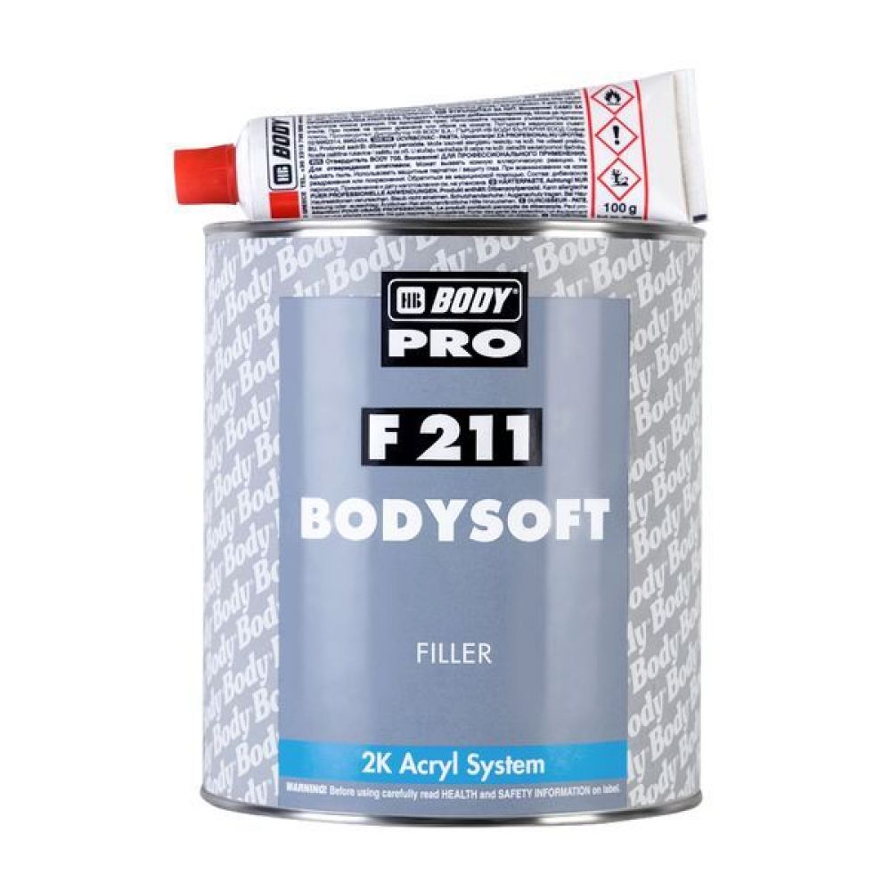 Полиэфирная шпаклевка BODY BodySoft 211, 1,8кг