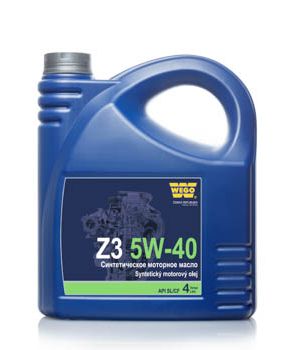 Моторное масло WEGO Z3 5W-40, 4л