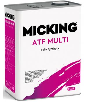 Трансмиссионное масло MICKING ATF MULTI, 4л