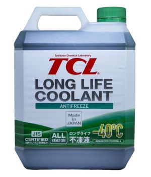 Антифриз TCL Long Life Coolant GREEN -40°C, 4л