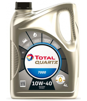 Моторное масло Total QUARTZ 7000 10W-40, 4л