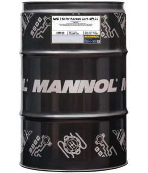 Моторное масло MANNOL 7713 FOR KOREAN CARS A5/B5 5W-30, 60л
