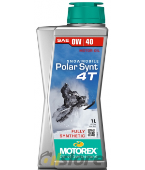 Моторное масло MOTOREX SNOWMOBILE POLAR SYNT 4T 0W-40, 1л