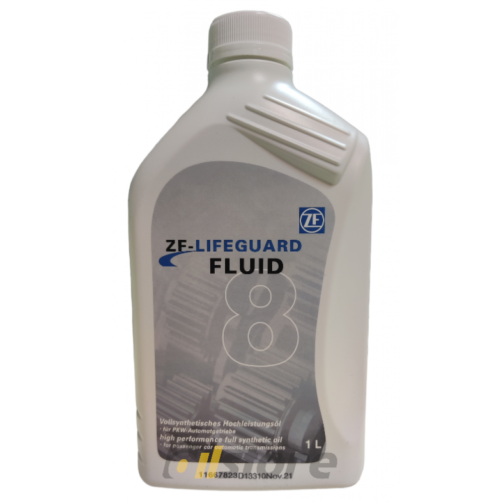 Трансмиссионное масло ZF Lifeguard Fluid 8, 1л