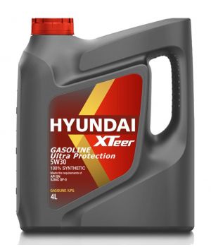 Моторное масло HYUNDAI XTeer Gasoline Ultra Protection 5W-30, 4л