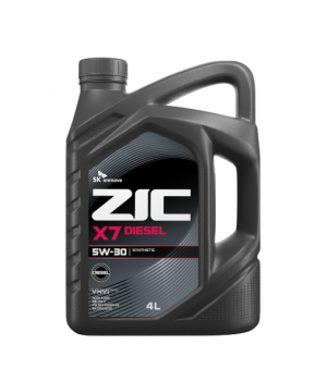 Моторное масло ZIC X7 Diesel 5W-30, 4л.