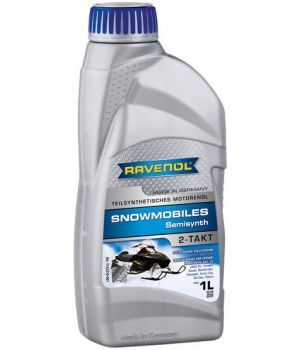 Масло для 2T снегоходов RAVENOL Snowmobiles Teilsynth 2-Takt, 1л