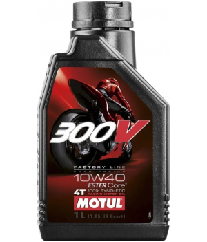 Моторное масло MOTUL 300V 4T Factory Line Road Racing 15W-50, 1л
