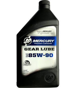 Трансмиссионное масло Mercury Racing Gear Lube 85W-90, 0.946л